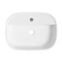 Раковина накладная для ванной Lavinia Boho Bathroom Sink 55x40 20215493R с клапаном цвет матовый черный