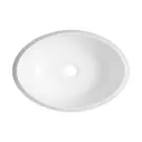 Раковина накладная для ванной Lavinia Boho Bathroom Sink 50x36 20215066R с донным клапаном цвет матовый белый