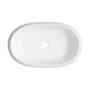 Раковина накладная для ванной Lavinia Boho Bathroom Sink 56x33 20215079R с донным клапаном цвет хром