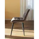 Стул Дсв мебель 62401 50x85x41 см велюр цвет шоколад