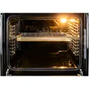 Встраиваемый духовой шкаф Gressel U6ES99001 60 см 10 функций сенсорный дисплей двойной гриль конвекция + решетка Wellfry