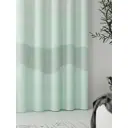 Комплект штор At home Базовая коллекция AT937137 на шторной ленте 280x150 см цвет зеленый