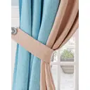 Комплект штор At home Базовая коллекция AT980786 на шторной ленте 280x220 см цвет синий, зеленый