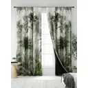 Комплект штор At home Базовая коллекция AT602123 на шторной ленте 240x150 см цвет зеленый