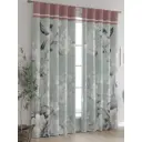 Комплект штор At home Базовая коллекция AT600009 на шторной ленте 260x150 см цвет красный