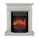 Каминокомплект Realflame Adelaida с очагом Majestic Lux BL 1550Вт светло-бежевый