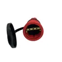 Удлинитель-шнур на рамке Itok i-connect-color-SUR-PVS-325-1-44-30-RED ПВС 3x2.5 30 м 1 розетка 3500 Вт с заземлением IP44 цвет красный