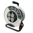 Удлинитель на катушке силовой Itok i-CONNECT-PRO-SUK-M-T-KG-325-4-44-40 КГтп-ХЛ 3x2.5 40 м 4 розетки с заземлением 3500 Вт цвет черный