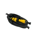 Удлинитель-шнур Itok i-connect-color-SUR-KG-215-1-44-10-yellow 2x1.5 10 м 1 розетка 3500 Вт без заземления IP44 цвет желтый