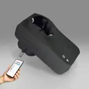 Умная розетка Wi-Fi Elektrostandard 76100/00 3500W цвет черный матовый