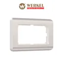 Рамка для двойной розетки Werkel Stream 2 поста цвет перламутровый