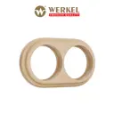 Рамка для розеток и выключателей Werkel Legend 2 поста цвет светлый бук