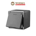 Розетка накладная с заземлением Werkel W5071204 цвет графит
