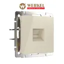 Розетка телефонная встраиваемая Werkel W1182003 RJ-11 цвет слоновая кость