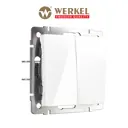 Выключатель перекрестный встраиваемый Werkel W1123001 a058432 2 клавиши цвет белый
