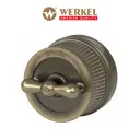 Выключатель накладной Werkel Ретро a050767 2 клавиши цвет бронзовый