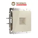 Розетка компьютерная встраиваемая Werkel a051467 RJ45 цвет слоновая кость