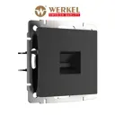 Розетка компьютерная встраиваемая Werkel a051606 RJ45 цвет черный