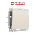 Выключатель перекрестный встраиваемый Werkel a062420 1 клавиша цвет айвори матовый