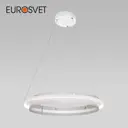 Подвесной светодиодный светильник Eurosvet с управлением по Wi-Fi 90241/1 белый/ серебро Smart