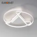 Люстра потолочная светодиодная Eurosvet a052483 с пультом управления, 50 м², регулируемый свет, цвет белый
