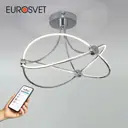 Люстра потолочная светодиодная Eurosvet Petto a055663 21 м² изменение оттенков белого цвет серый