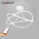 Светильник потолочный светодиодный Eurosvet Petto 90246/6 21 м² цвет белый
