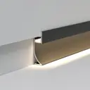 Алюминиевый профиль для светодиодной ленты Elektrostandard LL-2-ALP021 на плинтус цвет черный