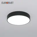 Светильник потолочный светодиодный EUROSVET a063080 Entire 16 м² изменение оттенков белого цвет черный/белый матовый