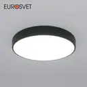 Светильник потолочный светодиодный EUROSVET a063081 Entire 27 м² изменение оттенков белого цвет черный