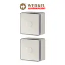 Вывод кабеля Werkel Gallant WL15-16-01 цвет слоновая кость 2 шт.