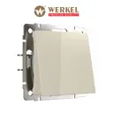 Вывод кабеля Werkel слоновая кость