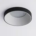 Встраиваемый точечный светильник Elektrostandard Discus 112 MR16 белый/черный
