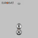 Светильник подвесной EUROSVET a060589 1 лампа 1 м² цвет хром