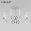 Люстра потолочная EUROSVET a060336 Rosher 8 ламп 11 м² цвет хром