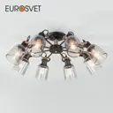Потолочная люстра в стиле лофт EUROSVET 70111/8 черный
