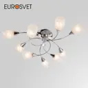Люстра потолочная EUROSVET 2275/9 хром