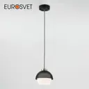 Светильник подвесной EUROSVET 50106/1 Nocciola 1 лампа 4 м² цвет античная бронза/черный
