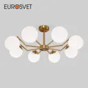 Потолочная люстра EUROSVET 70154/8 латунь