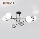 Потолочная люстра в стиле лофт EUROSVET 70129/6 хром
