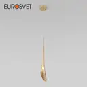 Светильник подвесной EUROSVET a058963 Folio 1 лампа 1 м² цвет золотой