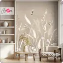 Фотообои флизелиновые 3d Barton wall N16602-B Растения цветы птицы 200x270 см