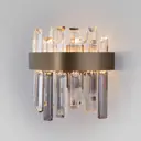 Настенный светильник светодиодный Bogates Sparkle 418/1 теплый желтый свет цвет бронза