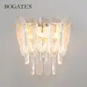 Настенный светильник светодиодный Bogates Chaleur 422/1 теплый желтый свет цвет золото