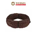 Ретро кабель Werkel W6452614 витой 2x2.5 цвет коричневый 50 м