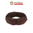 Ретро кабель витой Werkel W6453614 3x2.5 цвет коричневый 50 м