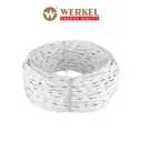 Ретро кабель витой Werkel 3x2.5 20 м цвет белый