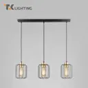 Светильник подвесной TK LIGHTING a062967 Galaxy New 3 лампы 12 м² цвет черный