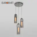 Подвесной светильник с плафонами EUROSVET 50180/3 дымчатый