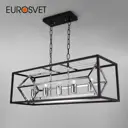 Подвесной светильник в стиле лофт EUROSVET 70122/5 черный